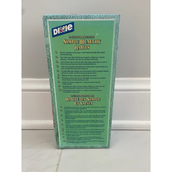 Vintage Dixie Bathroom Paper Refill Cups New Sealed Bluebird 200 Count 3 Oz 2001 - Picture 4 of 8